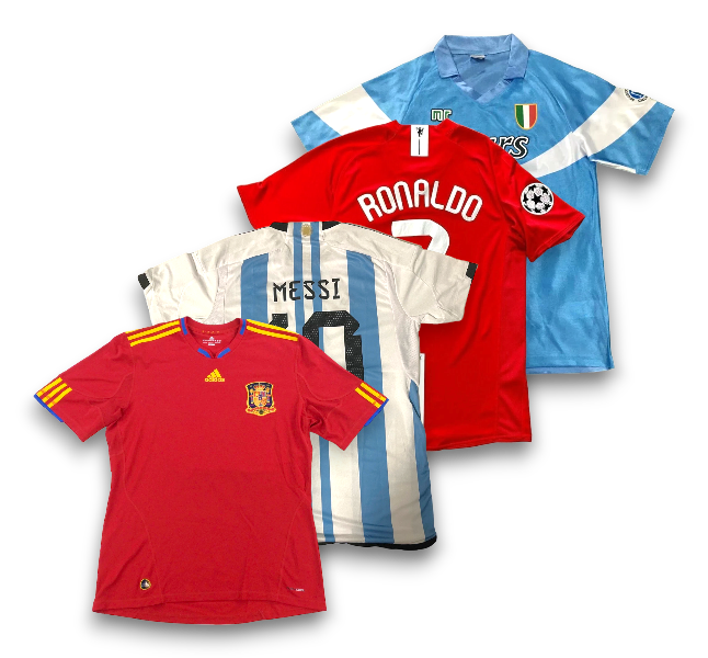 10KG CAMISETAS DE FÚTBOL